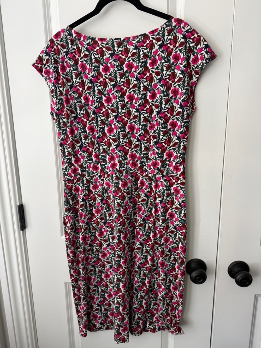 Boden florrie jersey dress safari floral 8 regular - Picture 4 of 5